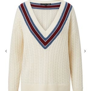 Veronica Beard - Sibley Cable Knit Sweater Size S
